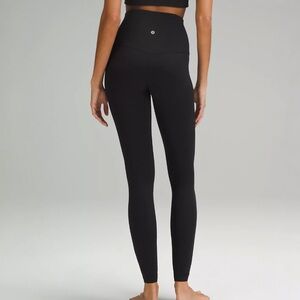 NWT Lululemon Align Super-High-Rise Pant 28" Black